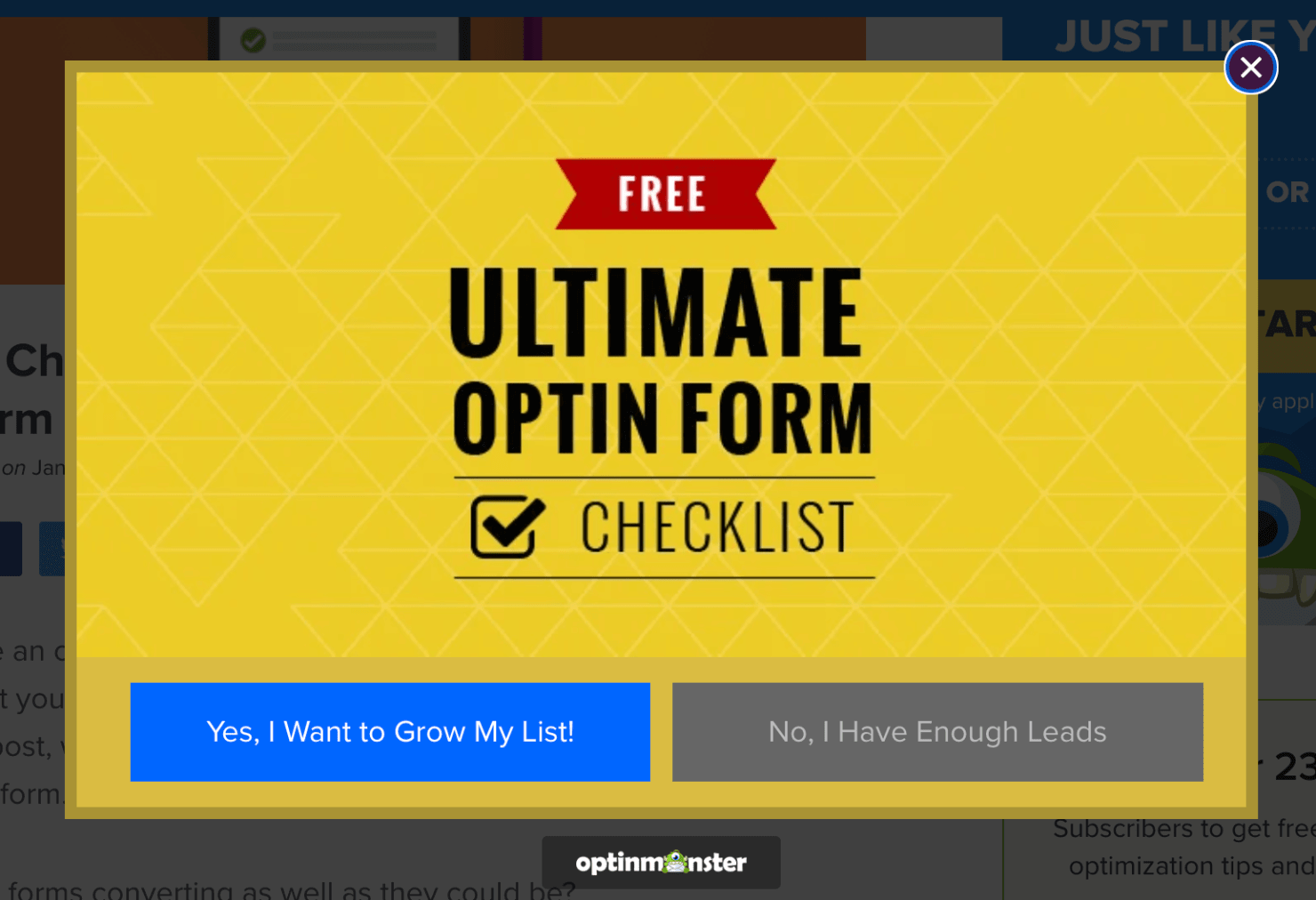 upgrade_checklist-min - OptinMonster content upgrade examples
