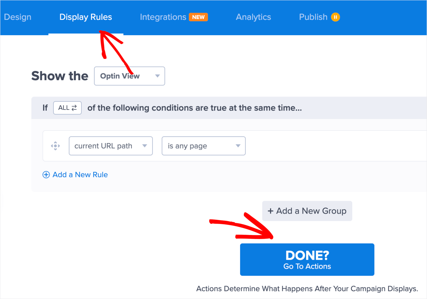 urgency words_inline campaign 2-min - OptinMonster urgency words