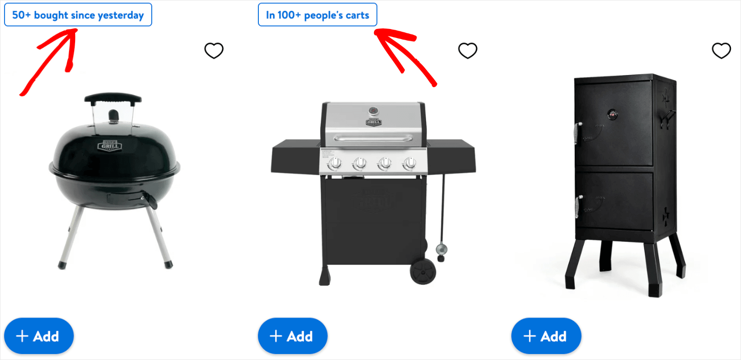 urgency words_walmart-min - OptinMonster use scarcity in marketing