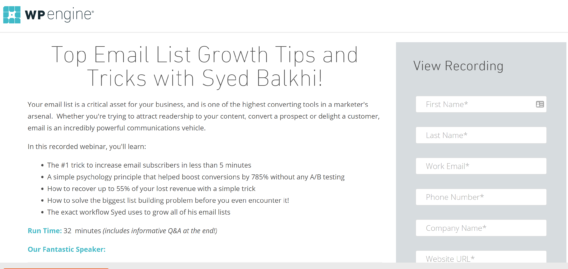 webinar timing - OptinMonster webinar timing