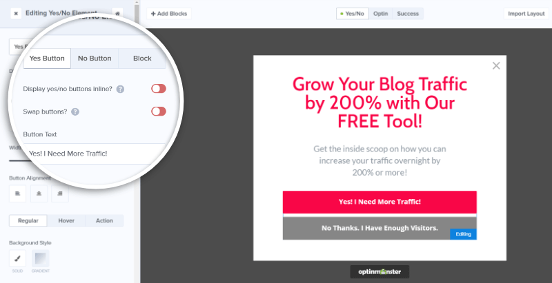 yes-button-text-lg - OptinMonster