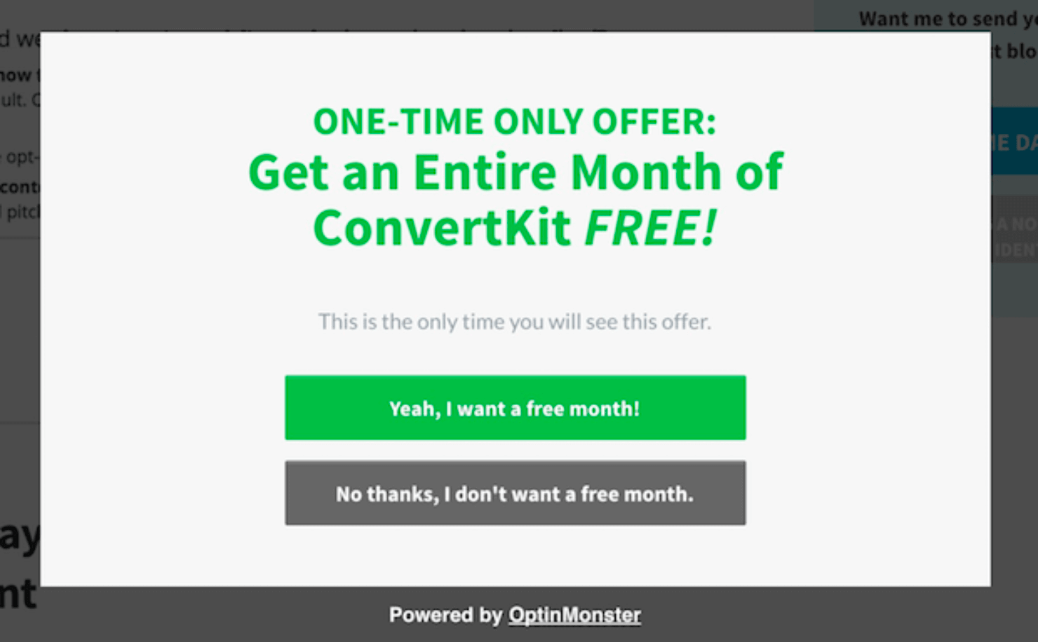 yes no_convertkit-min - OptinMonster 2-step optin